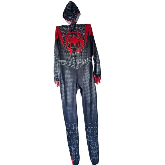 Spiderman Miles Morales Halloween Costume Size 140 8-10yrs - Picture 1 of 6